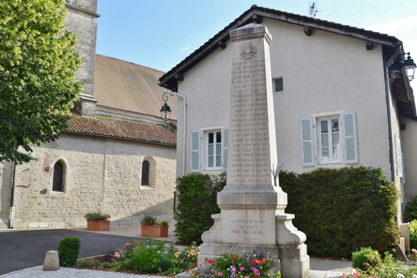 Photo Tossiat - le monument aux morts