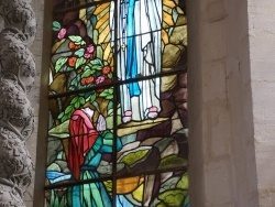 Photo paysage et monuments, Abbécourt - Vitraux église St Jean baptiste