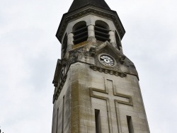 Photo paysage et monuments, Aizy-Jouy - le clocher st bandry