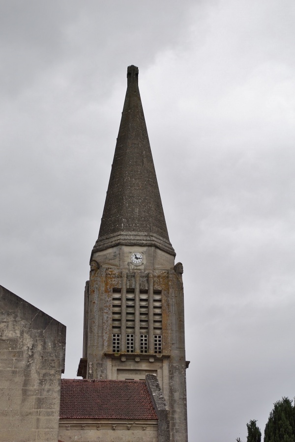 Photo Aizy-Jouy - le clocher st medard