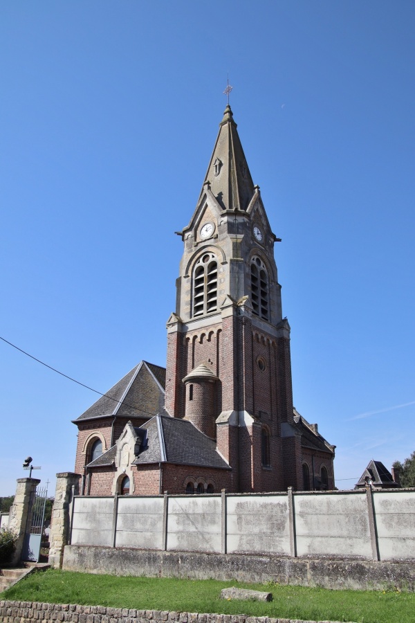 Photo Gouy - église saint Medard