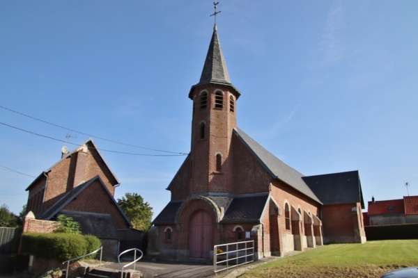 Photo Levergies - église saint Médard