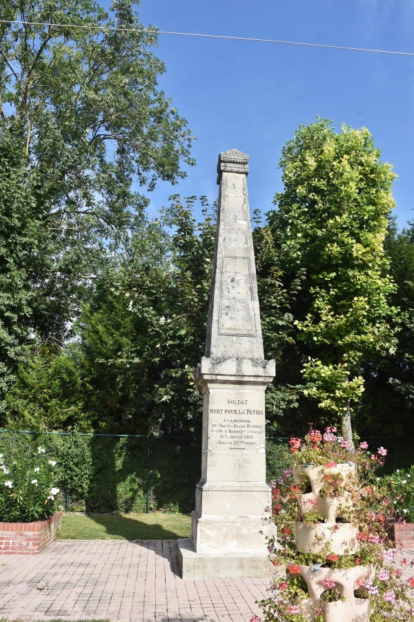 Photo Morcourt - le monument aux morts