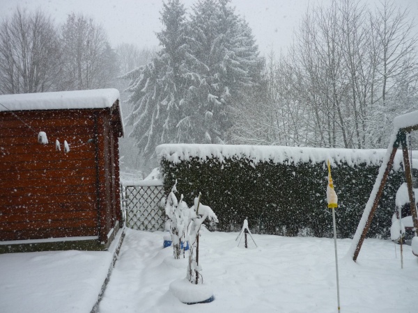Photo Morgny-en-Thiérache - C'est beau, mais c'est génant pour ceux qui doivent se déplacer.