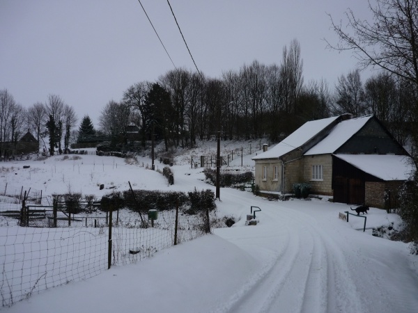 Photo Morgny-en-Thiérache - Morgny en Thierache sous la neige.
