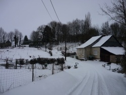Photo paysage et monuments, Morgny-en-Thiérache - Morgny en Thierache sous la neige.