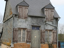 Photo paysage et monuments, Morgny-en-Thiérache - Maison typique de Thierache à Morgny.