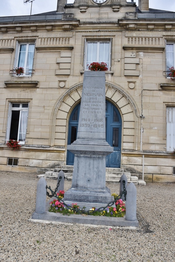 Photo Morsain - le monument aux morts