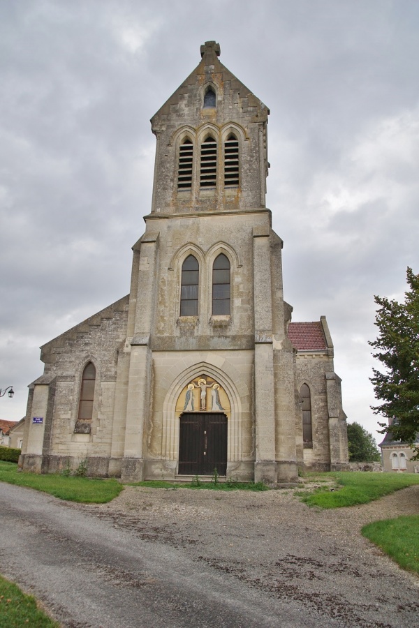 Photo Moussy-Verneuil - église Saint Jean Baptiste