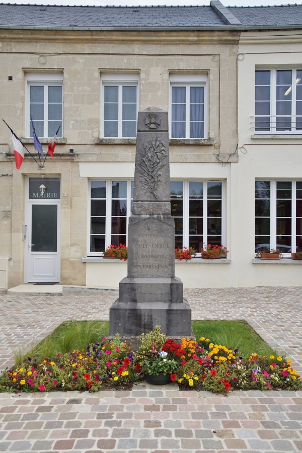 Photo Osly-Courtil - le monument aux morts