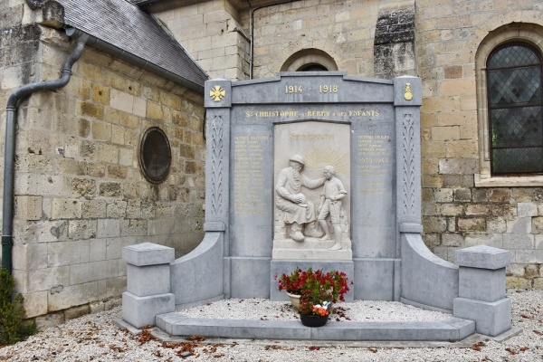 Photo Saint-Christophe-à-Berry - le monument aux morts