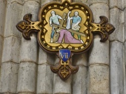 Photo paysage et monuments, Soissons - le chemin de croix la cathédrale Saint Gervais Saint Protais