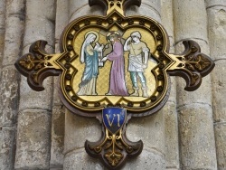 Photo paysage et monuments, Soissons - le chemin de croix la cathédrale Saint Gervais Saint Protais