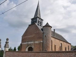 Photo paysage et monuments, Thenailles - église Saint côme et Saint Damien