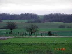 Photo paysage et monuments, Veuilly-la-Poterie - Les champs sur la route de Marigny en Orxois