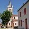Photo Serbannes - L'église et la Mairie