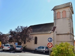 Photo paysage et monuments, Le Vernet - Ancienne église maintenant Salle Robert Devaux