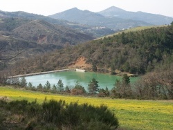 Photo paysage et monuments, Le Castellard-Melan - Lac de la retenue de Vaulouve