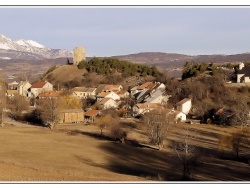 Photo paysage et monuments, La Bâtie-Vieille - Le village.