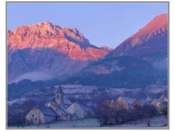 Photo paysage et monuments, Le Noyer - Frimas matinal.