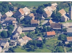 Photo paysage et monuments, Poligny - Le village depuis Moutet.