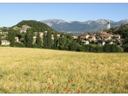Photo paysage et monuments, Rambaud - Site du village.