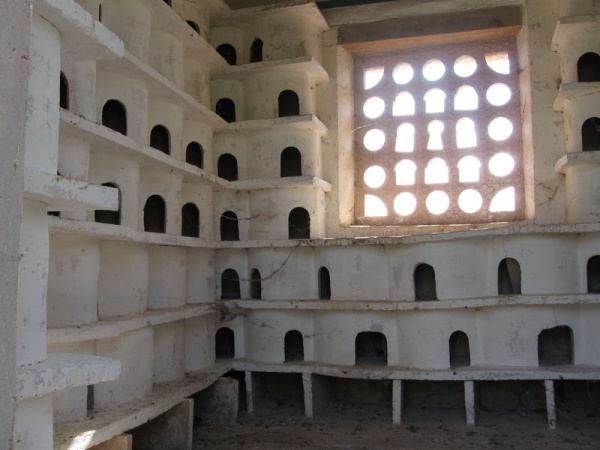 Photo Upaix - Le pigeonnier d'UPAIX (vue de l'intérieur)