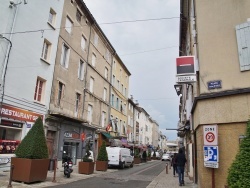 Photo paysage et monuments, Aubenas - le village