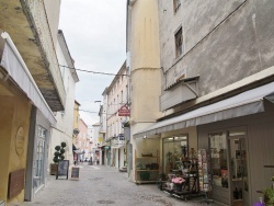 Photo paysage et monuments, Aubenas - le village