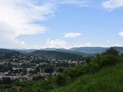 Photo paysage et monuments, Aubenas - le village