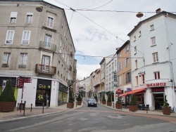 Photo paysage et monuments, Aubenas - le village