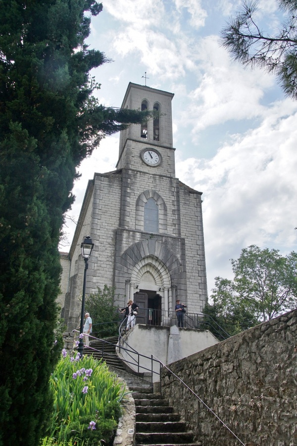 Photo Balazuc - église Sainte Madeleine