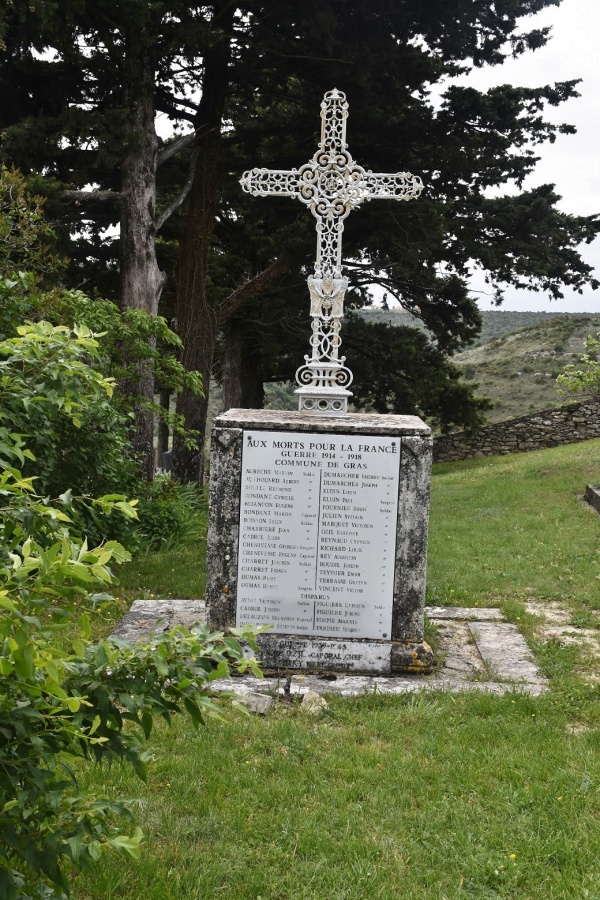 Photo Gras - le Monument Aux Morts