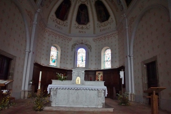 Photo Jaujac - église Saint Bonnet