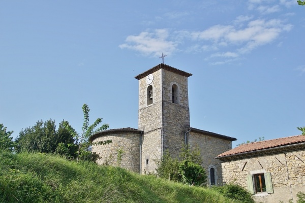 Photo Rochecolombe - église Saint Pierre