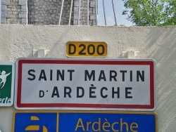Photo paysage et monuments, Saint-Martin-d'Ardèche - Saint Martin d’Ardèche (07700)