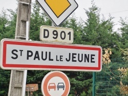 Photo paysage et monuments, Saint-Paul-le-Jeune - saint paul le jeune (07460)