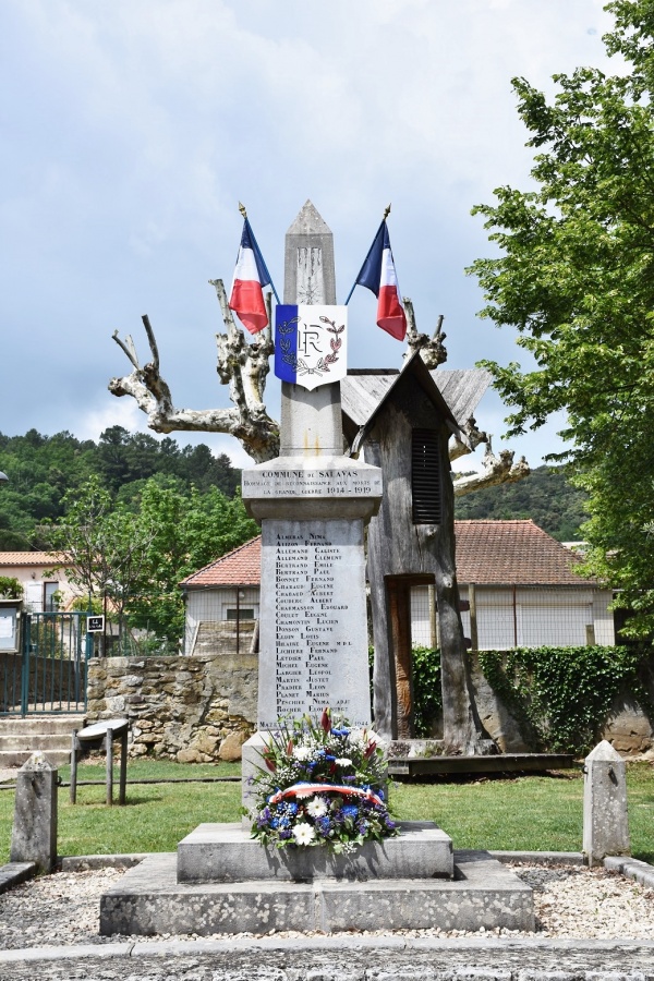 Photo Salavas - le Monument Aux Morts