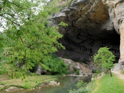 Photo paysage et monuments, Le Mas-d'Azil - Entrée de la grotte du Mas-d'Azil