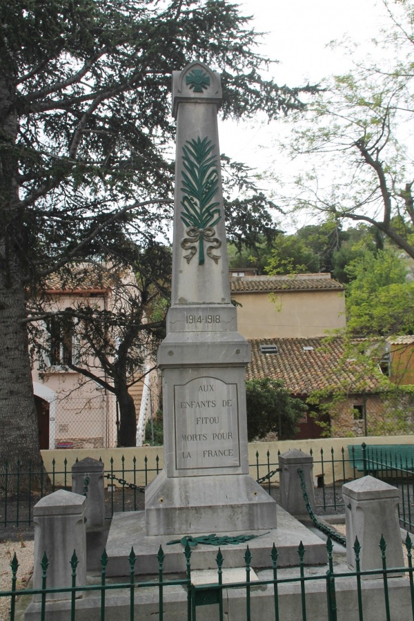 Photo Fitou - le monument aux morts