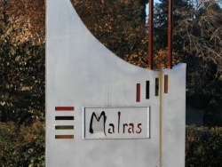 Photo paysage et monuments, Malras - Entrée du village de Malras