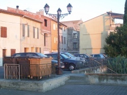 Photo vie locale, Sigean - place de la mairie