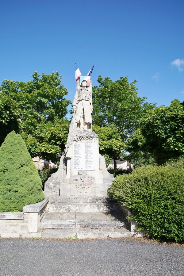 Photo Bertholène - le monument aux morts