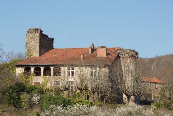 Photo Bouillac - façade du chateau