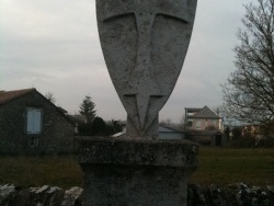 Photo paysage et monuments, La Cavalerie - croix templiere