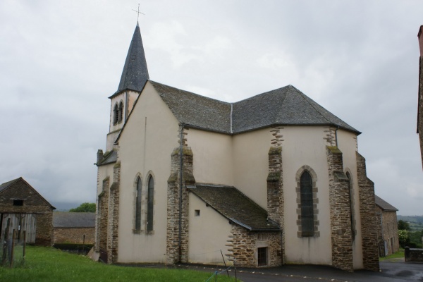 Photo Centrès - L'eglise vue du presbytére