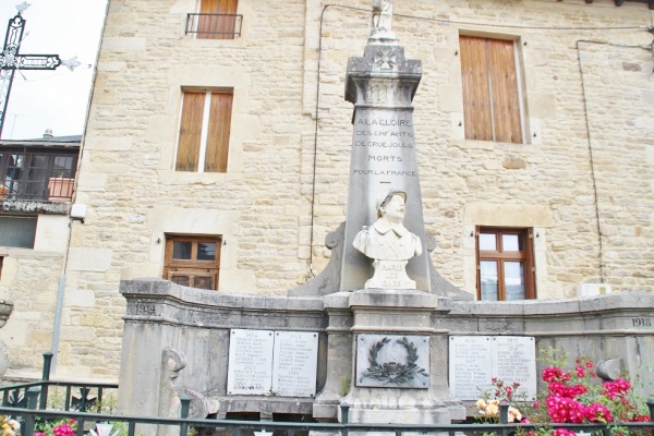 Photo Cruéjouls - le monument aux morts