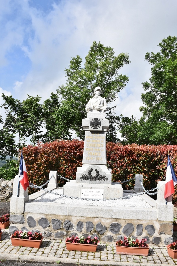 Photo Curières - le monument aux morts