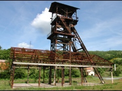 Photo paysage et monuments, Decazeville - puits de mine