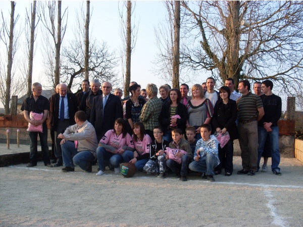 Le club de quilles Manhac, création en 2010,